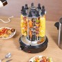 Automatic Timing Rotary Kebab Roaster 360 Household Indoor Smokeless Electric BBQ Barbecue Grill Multi