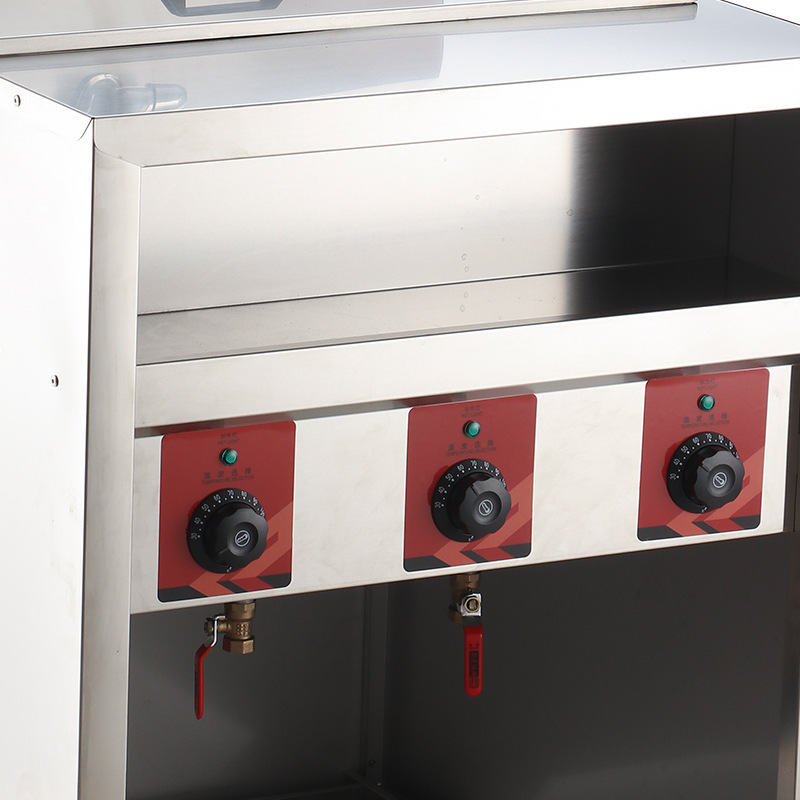 Electric Fryer French Fries Kitchen Equipment Of Commercial Vertical 6-hole Noodle Cooker Oden