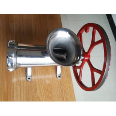 Meat Mixer Grinder Mincer  32 Model Stainless Steel Chicken Fish Spice Grinding Machine big Pully Electric / Handle Operation