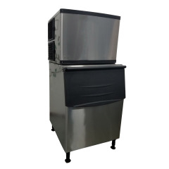 455 кг / день SK-1000P Ice Cube Maker Food-Grade Cuber Ice Машина для производства ледяных напитков в барах