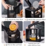 Manual Juicer Squeezer Household Lemon Press Fruit Juice Pomegranate Hand Press Orange Juicer