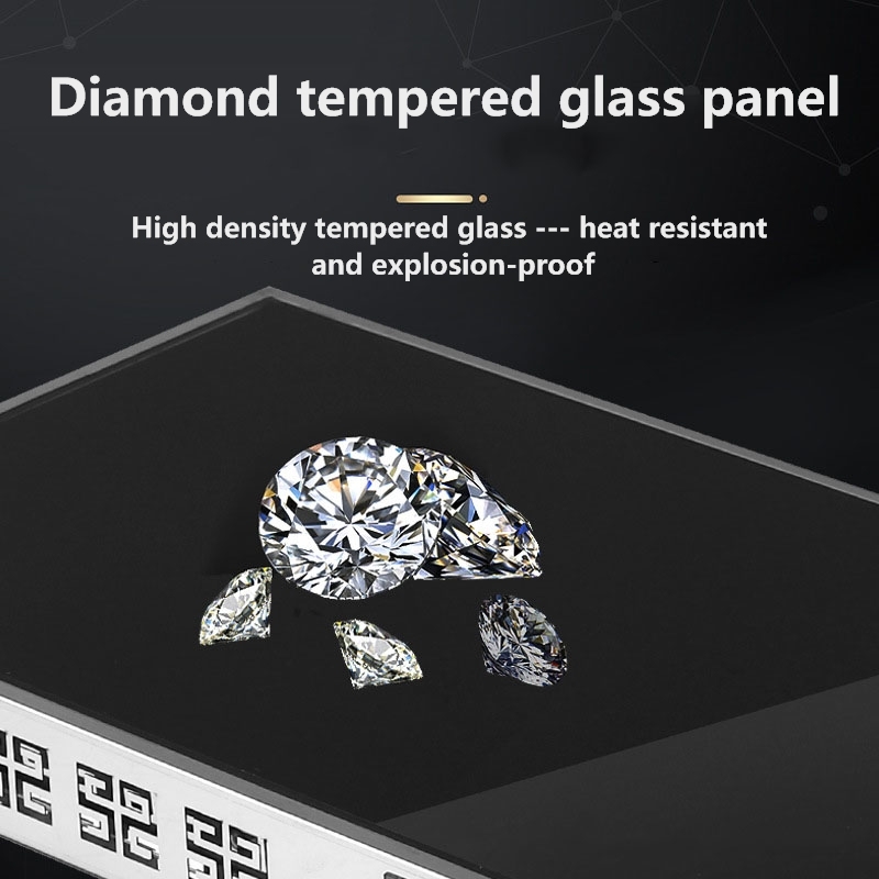 Buffet Food Warmer Set Cafeteria Heating Board Desktop Food Insulation Board Food Insulation Lamp Glass Ceramic