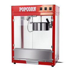 ZA-802/803 Commercial Electric Red Large Capacity Popcorn Machine Cinema Desktop Automatic Grain Blasting Machine
