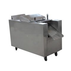 IS-DKQK-6000 Простая в эксплуатации машина для нарезки мяса кубиками / нарезкой или мясорубка для замороженных / свежих ягненок 15-60 мм Регулируемая
