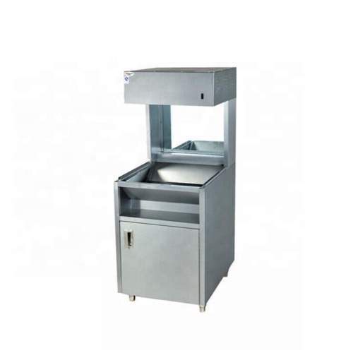 KFC Vertical Type French Fries Chip Warmer Chips Worker Cabinet Fast Food Equipment Showcase