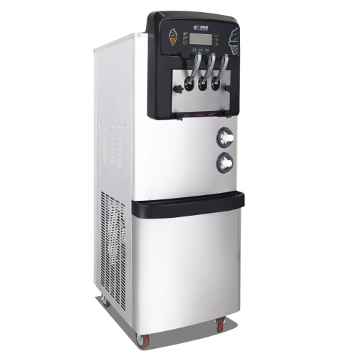 Discount 7sets BX328CED2  32L/H Vertical Soft Ice Cream Machine expansion function maquinas de helados Dafoss expansion valve