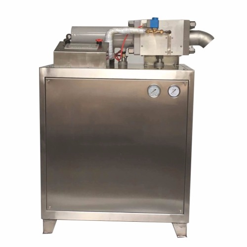 Vertical Cabinet Type Co2 Dry Ice pellet Making Machine For Stage Wedding cleaning machine