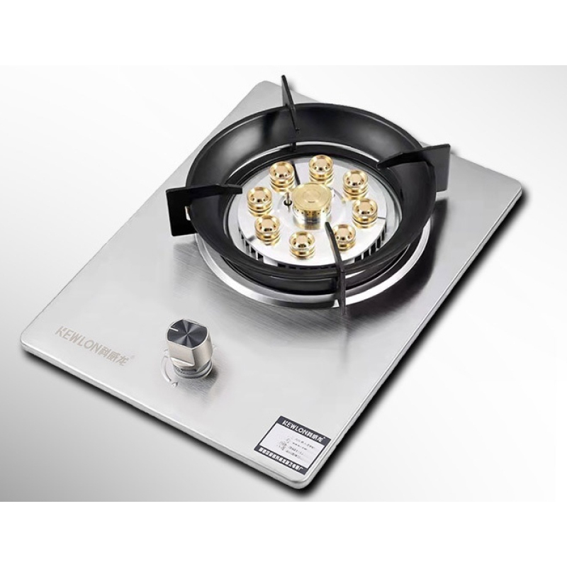 Desktop & Embedded Type Gas Cooktops Stainless Steel Hotel Commercial Gas Stove Outdoor Gas Stove