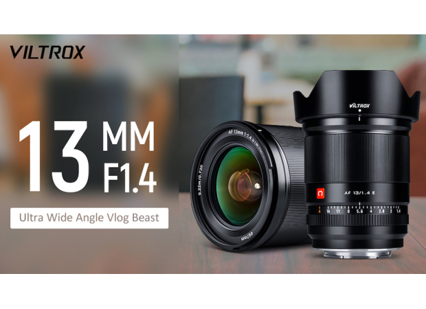 новый объектив Viltrox AF 13mm f/1.4 STM для байонетов Sony E и Nikon Z