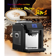 Fully Automatic coffee machine for coffee beans and coffee powder