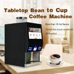 More Than 10 Flavors Desktop Freshly Ground Coffee with 15.6 Inch Touch Screen