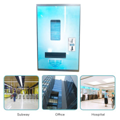 China factory cheap mask vending machine mini mask dispenser maquina de mascarilla