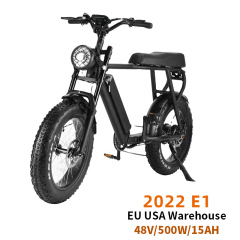 EU Warehouse Fat wheel Foldable Mountain Adult Road Bikes Electric Bicycle