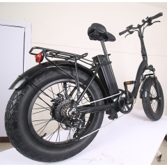 EU warehouse new 20inch E-bike with 750w brushless motor aluminum alloy foldable electric bike