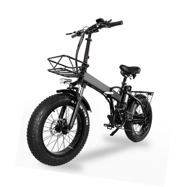 Motor de 250W/500W/750w, bicicleta de almacén de la UE, bicicleta eléctrica plegable de 20 pulgadas con batería extraíble