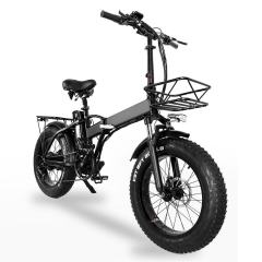 Motor de 250W/500W/750w, bicicleta de almacén de la UE, bicicleta eléctrica plegable de 20 pulgadas con batería extraíble