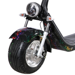 1500W Electric motorcycle for adult electric motor tricycle with 10 inch tires motor car battery power 60v-20ah