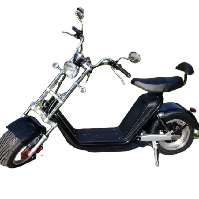 Motocicletas eléctricas de 2000w con batería extraíble 60v citycoco a la venta en europa con servicio de envío directo aprobado por eec