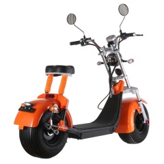 1500W 60v-12ah Scooter eléctrico adulto motocicletas eléctricas baratas Citycoco EEC con neumáticos de 8 pulgadas