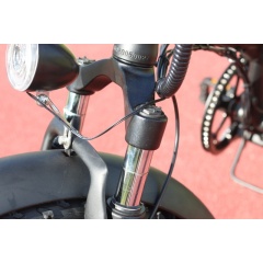 Bicicleta eléctrica europea 500w ebike bicicleta eléctrica para adultos plegable con neumático de montaña de 20 pulgadas y batería extraíble 48v15ah