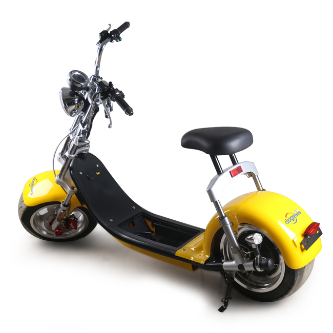 Motocicletas eléctricas del almacén 2000w de la UE con la batería extraíble 12v del poder de citycoco de los neumáticos gordos de 60 pulgadas