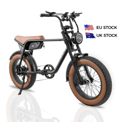 2024 EU warehouse Electric Bike 250W 750W China Manufacturer 20*4.0 Inch 48v 15ah Removable Battery Electric Bicycle Fatbike