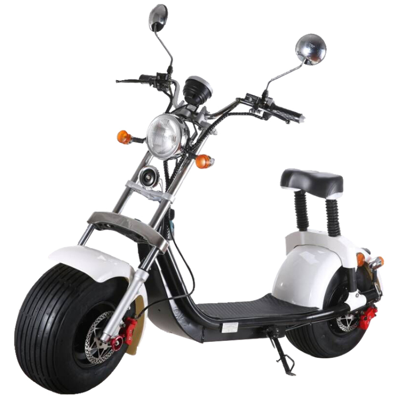 1500W 60v-12ah Scooter eléctrico adulto motocicletas eléctricas baratas Citycoco EEC con neumáticos de 8 pulgadas