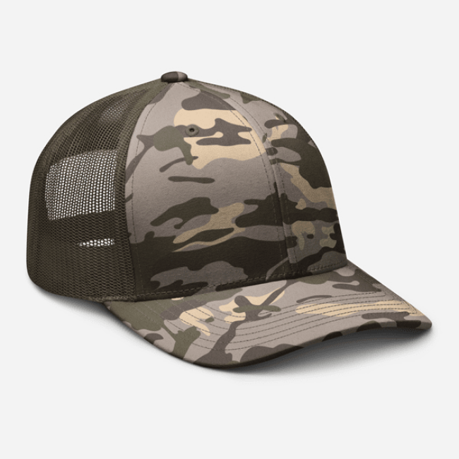 Camouflage Trucker Hat | Otto Cap 105-1247