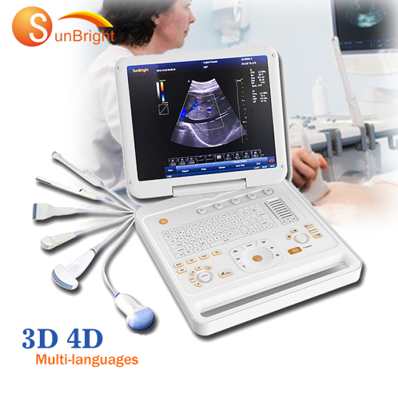 Erschwinglicher medizinischer 3D-Farbdoppler-Ultraschallscanner zum besten Preis