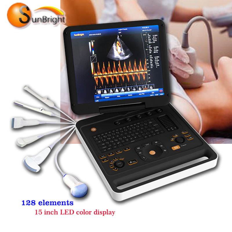 високопродуктивний медичний портативний 4D кольоровий доплерівський ультразвуковий апарат для лікарні