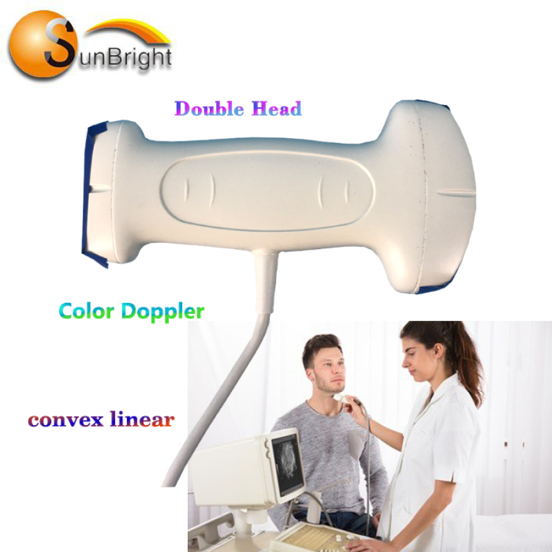 Medical Hand Held Color Doppler USB transducer ultrasound Probe Without Pad