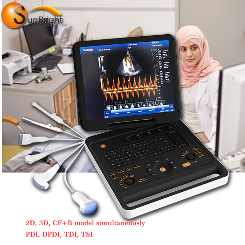 trolley colour doppler ultrasound scanner Medical equipment portable PC-based system
