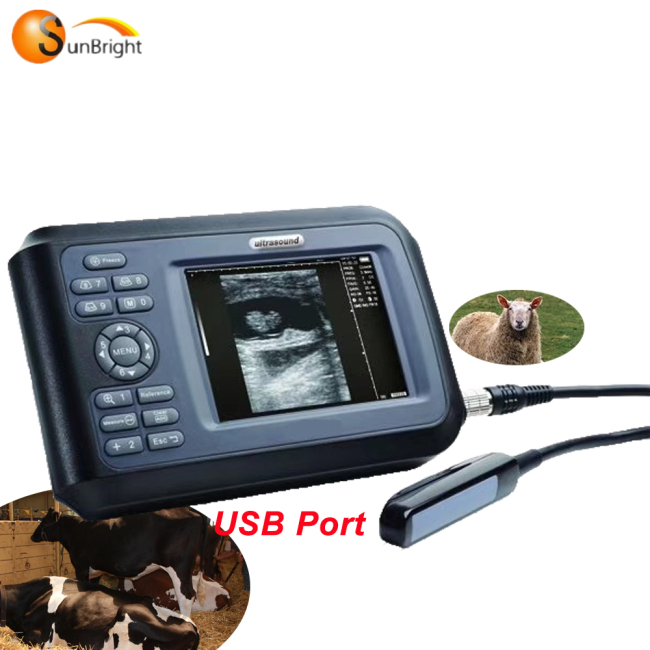 Animals pregnancy test 2D pregnancy used black and white ultrasound vet ultrasound easy scan