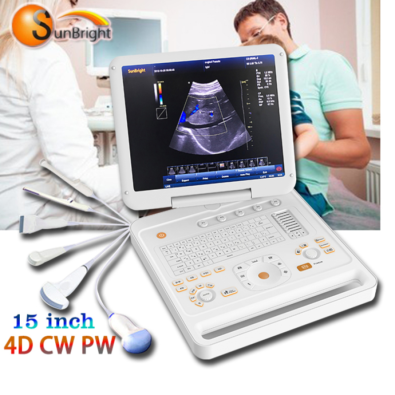 Portable mindray color doppler ecografo mindray m5 m7 m9 quality 4D echo machine & CE hospital doppler ultrasound