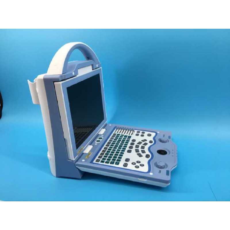 Portable LED Ultrasound Machine 2 Probe Connectors OB Pregnancy Scanner