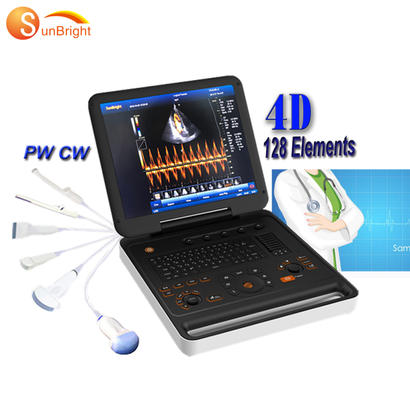 Macchina ad ultrasuoni logiq portatile per test CW PW di nuovo arrivo