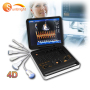 Portable cardiology ultrasound scanner Elastography USG Color Doppler 4D Laptop Ultrasound Machine