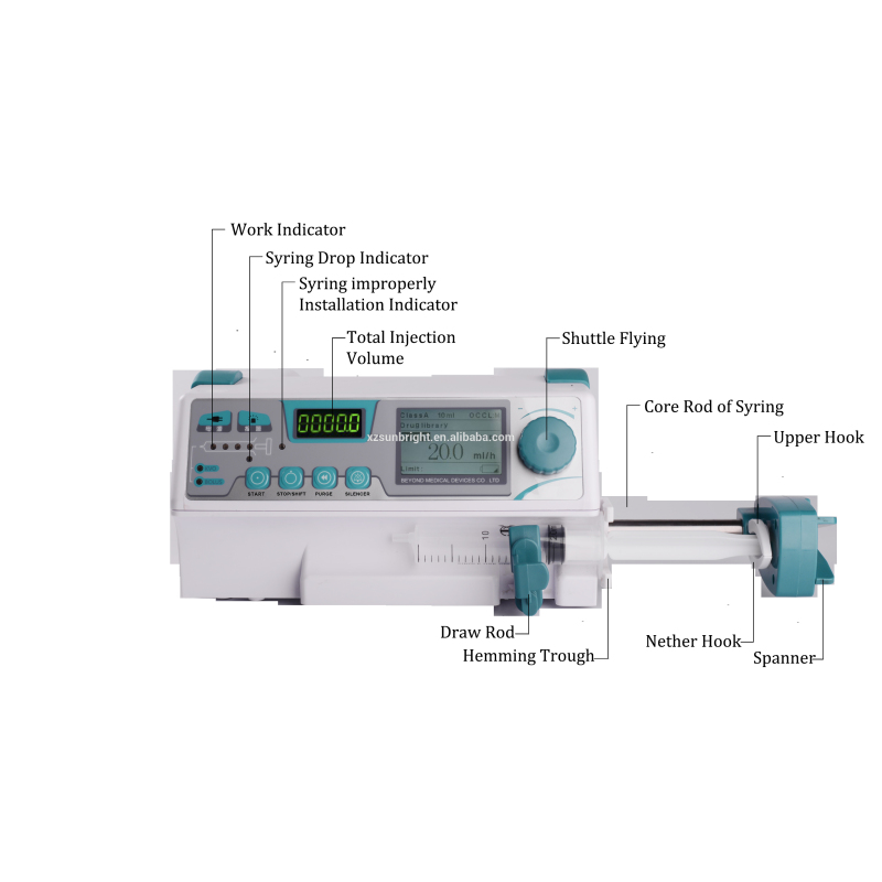 bomba de jeringa ppt SUN 500 precio de fábrica