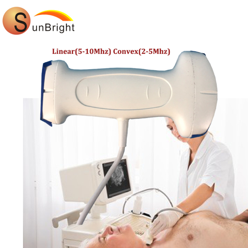 Sonde linéaire sans fil Doppler couleur, scanner médical numérique à double tête