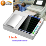 Hospital useful digital 12 leads ECG machine SUN-7031 with touch screen