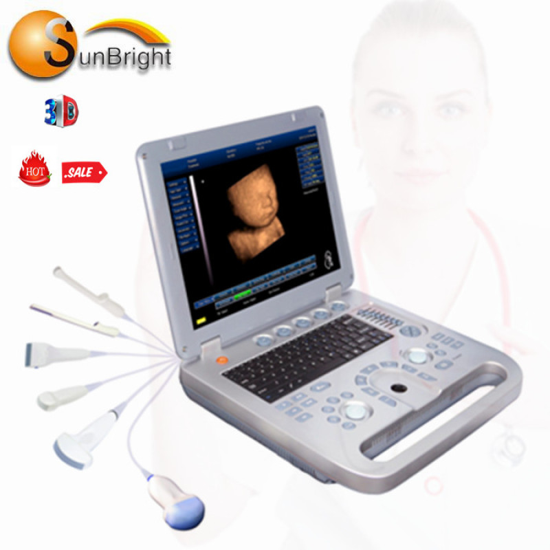 Krankenhaus verwendet medizinische Geräte Laptop 3D Ultraschallgerät