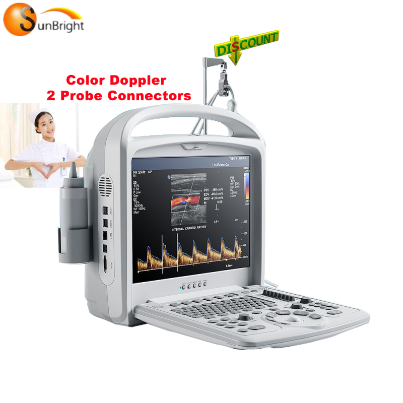 Biggest wireless ultrasound scanner color doppler ultrasound with linear probe