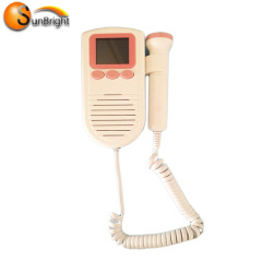 Sunbright Newest portable fetal Doppler waterproof Baby Heart Rate Monitor fetal Doppler