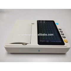 Touch Screen Digital Portable 6 Channel ECG Machine Price