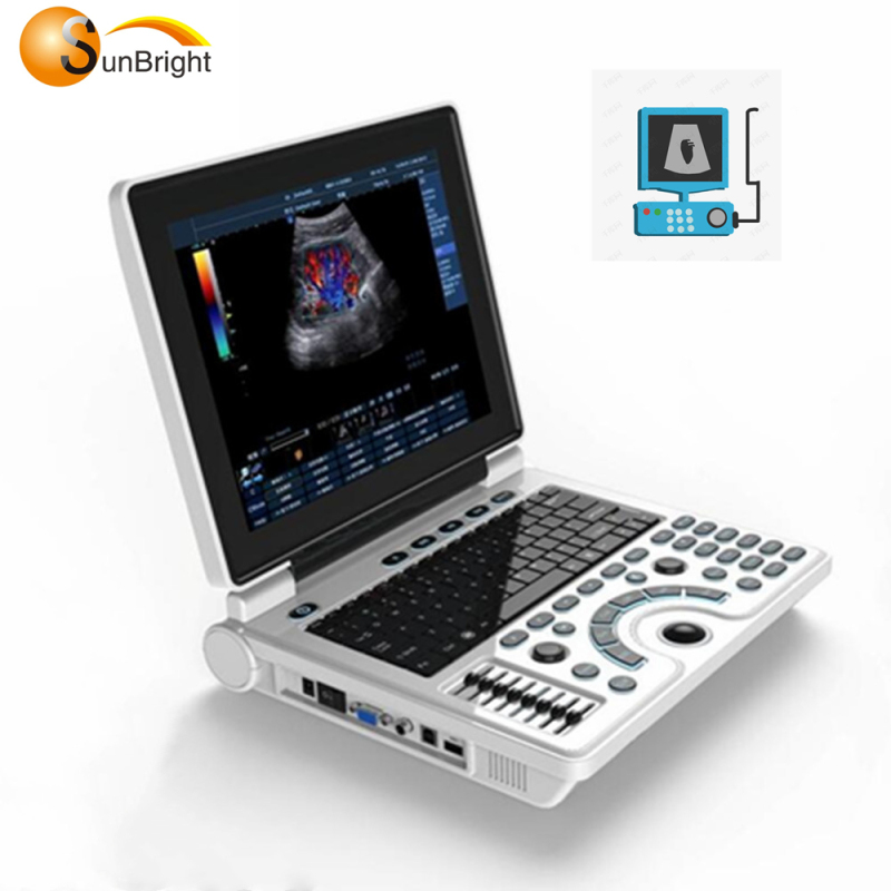 Hot sale 12.1 inch Laptop ultrasound scanner price of sonography machine