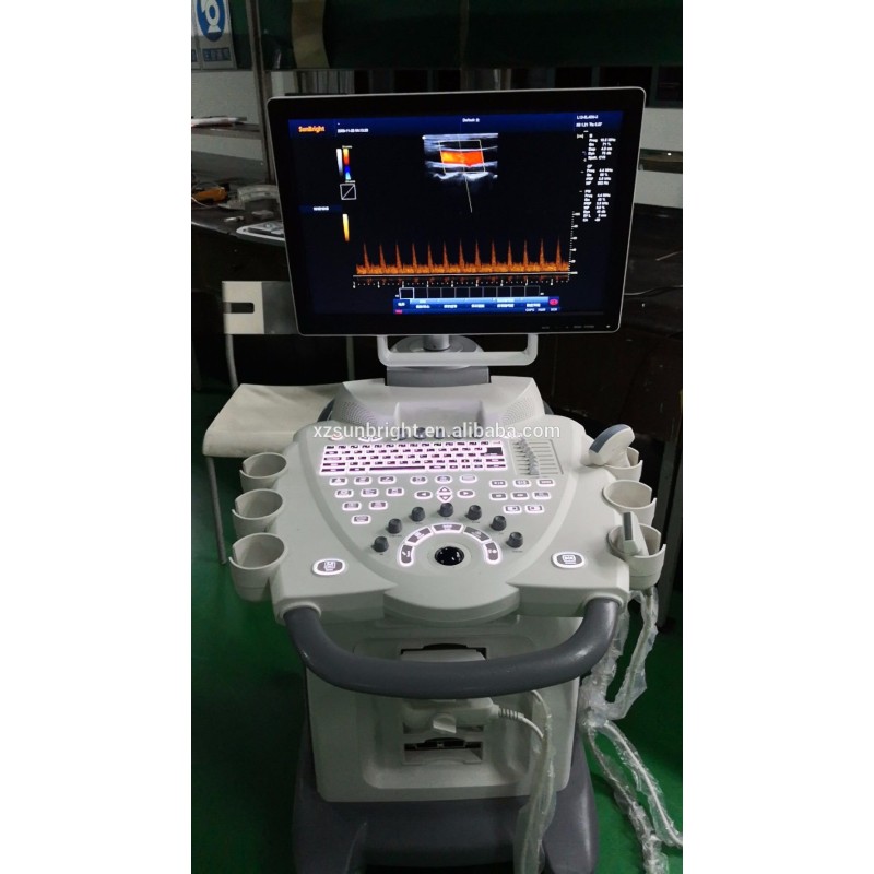 Trolley Color Doppler 4D Ultrasound Machine price