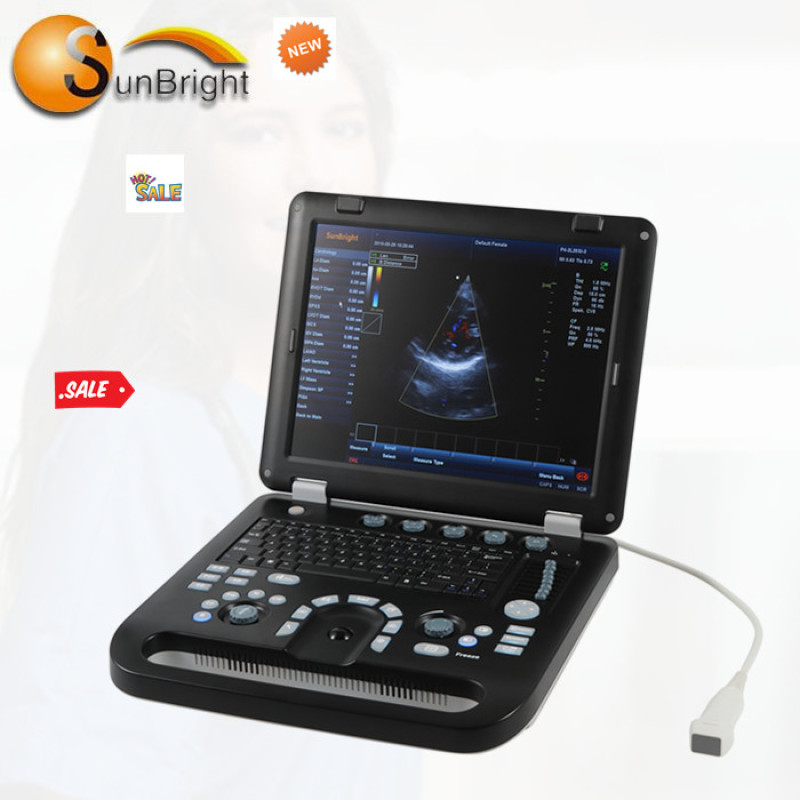 Super-Promotion-Laptop CW-Farbdoppler General Electric Tierarzt Ultraschall Kosten