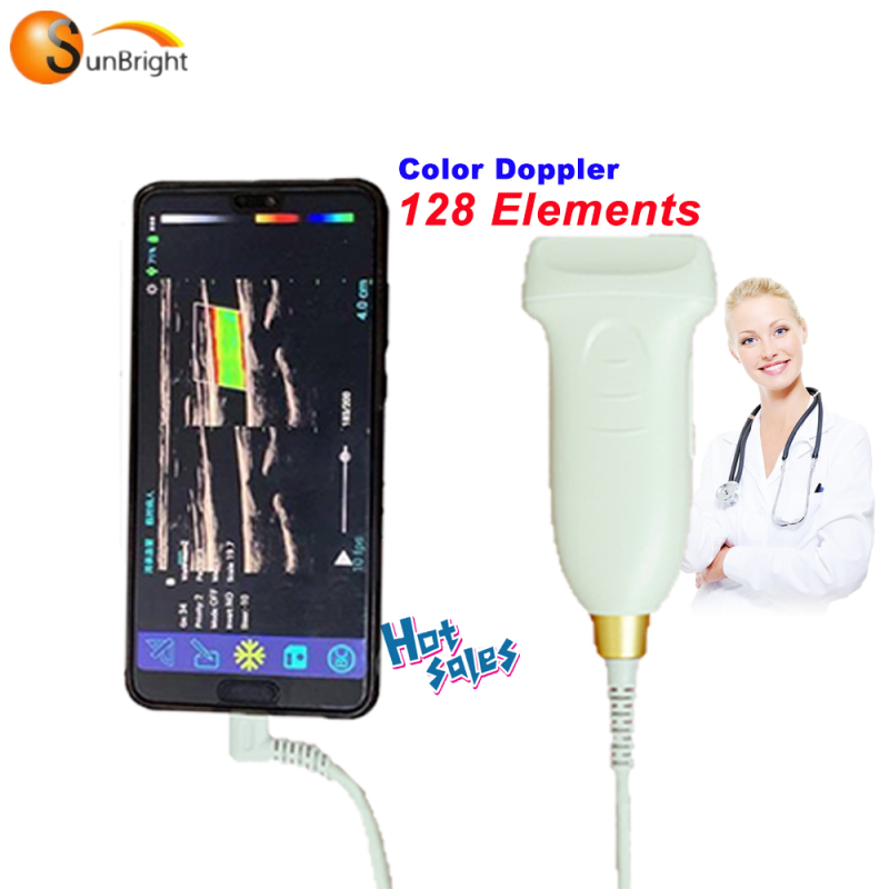 portable medical ultrasound convex linear probe for android laptop PC Factory Price