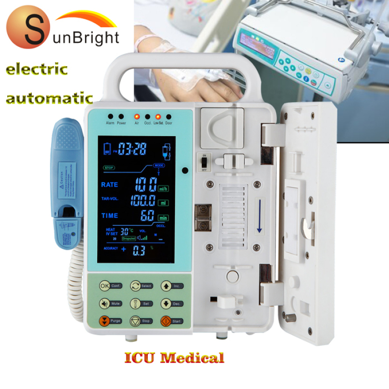 Spritzentreiber Infusionspumpe Sprachfunktion Alarm elektronische Infusionspumpe
