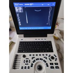 12.1 inch digital echo machine portable ultrasound scanner with two probe ports